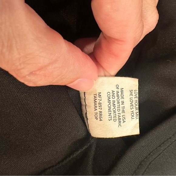 Show Me Your MuMu Black Tamara Top - Picture 6 of 8